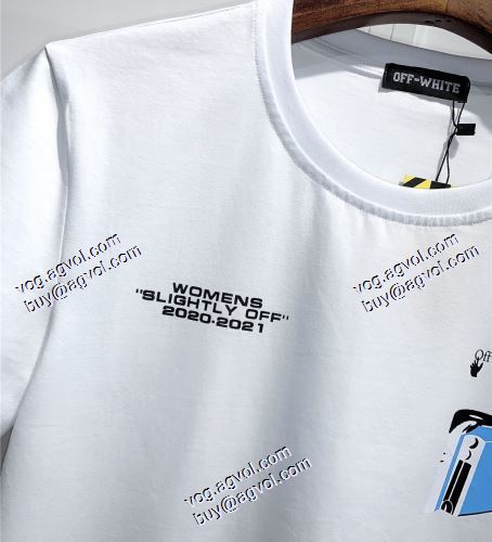 大絶賛の履き心地! OFF-WHITE オフホワイトブランド 偽物 通販 半袖シャツ Off-White オフホワイト 2色可選  2021春夏