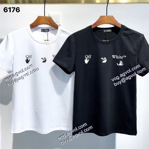 OFF-WHITE オフホワイト偽物ブランド 2021春夏 Off-White オフホワイト 2色可選  半袖シャツ 個性的なデザ 