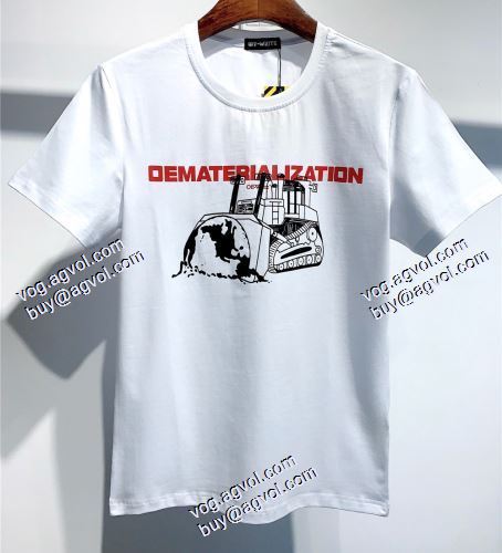2色可選 半袖シャツ OFF-WHITE オフホワイトブランド 偽物 通販 Off-White オフホワイト  2021春夏 上品な輝きを放つ形 