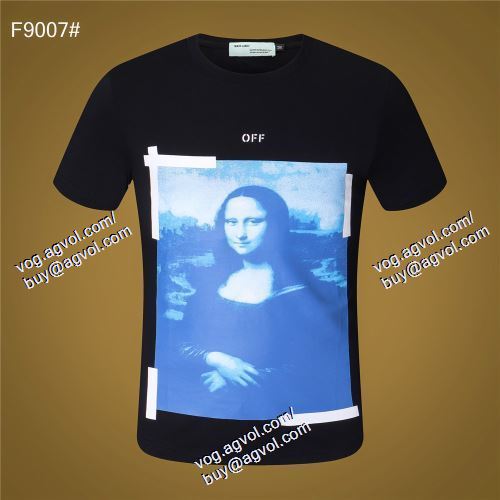  2色可選 半袖Tシャツ 2021春夏 Off-White オフホワイト 高級感ある OFF-WHITE オフホワイトコピー