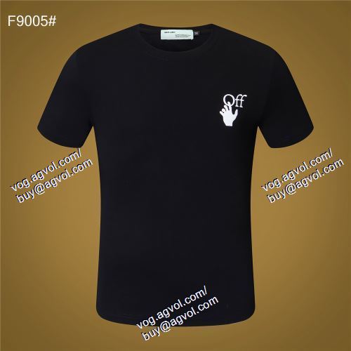  2021春夏 OFF-WHITE オフホワイトコピーブランド 落ち着いた感覚 Off-White オフホワイト 2色可選 半袖Tシャ