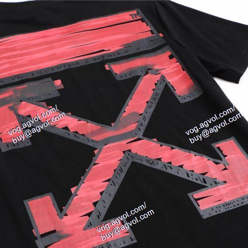  2021春夏 OFF-WHITE オフホワイトコピーブランド 落ち着いた感覚 Off-White オフホワイト 2色可選 半袖Tシャ