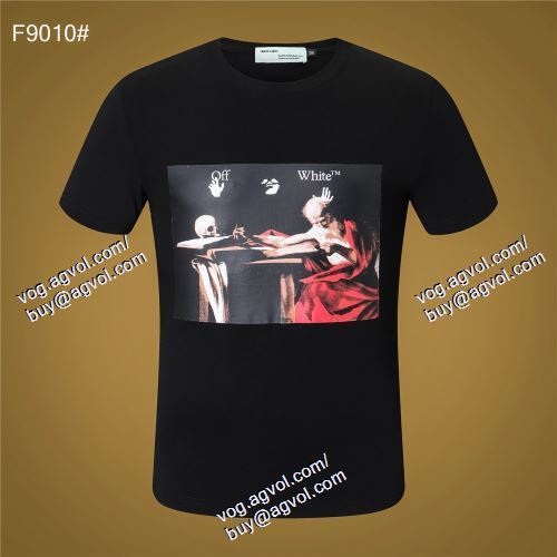  大人っぼい OFF-WHITE オフホワイト偽物ブランド 2色可選 半袖Tシャ 2021春夏 Off-White オフホワイト