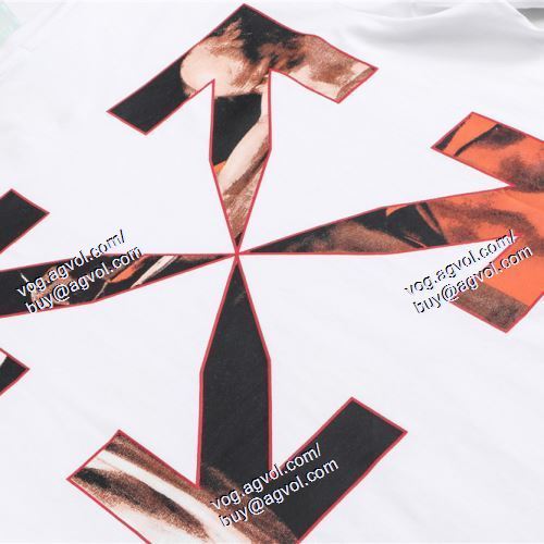  大人っぼい OFF-WHITE オフホワイト偽物ブランド 2色可選 半袖Tシャ 2021春夏 Off-White オフホワイト