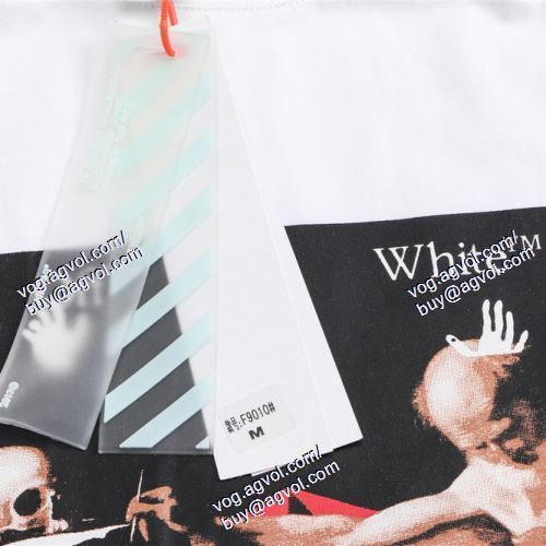  大人っぼい OFF-WHITE オフホワイト偽物ブランド 2色可選 半袖Tシャ 2021春夏 Off-White オフホワイト