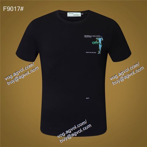  半袖Tシャツ ムダな装飾を排したデザイン 2色可選 OFF-WHITE オフホワイトブランドスーパーコピー Off-White オフホワイト 2021春夏 