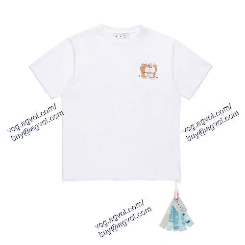  2021春夏 存在感のある OFF-WHITE オフホワイトコピーブランド 半袖Tシャツ 2色可選 Off-White オフホワイト 