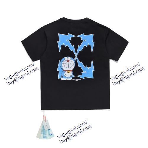  OFF-WHITE オフホワイト偽物ブランド 半袖Tシャツ 2色可選 2021春夏 Off-White オフホワイト ポップ