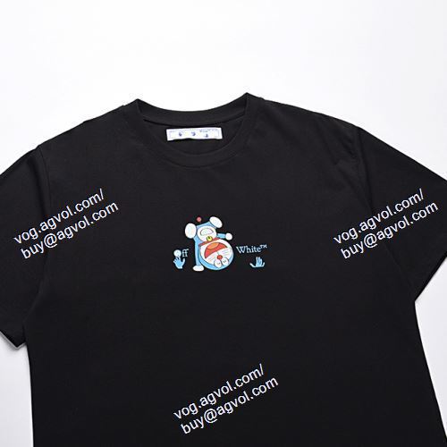  OFF-WHITE オフホワイト偽物ブランド 半袖Tシャツ 2色可選 2021春夏 Off-White オフホワイト ポップ