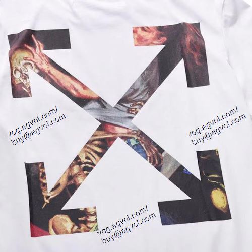  コスパ最高のプライス OFF-WHITE オフホワイトブランドスーパーコピー 2色可選 半袖Tシャツ Off-White オフホワイト 2021春夏
