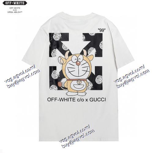  Off-White オフホワイト 半袖Tシャツ 2021春夏 OFF-WHITE オフホワイトブランド コピー セール中 2色可選