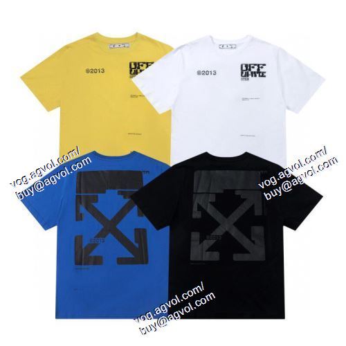  【激安】 半袖Tシャツ OFF-WHITE オフホワイトスーパーコピー 4色可選 Off-White オフホワイト 2021春夏