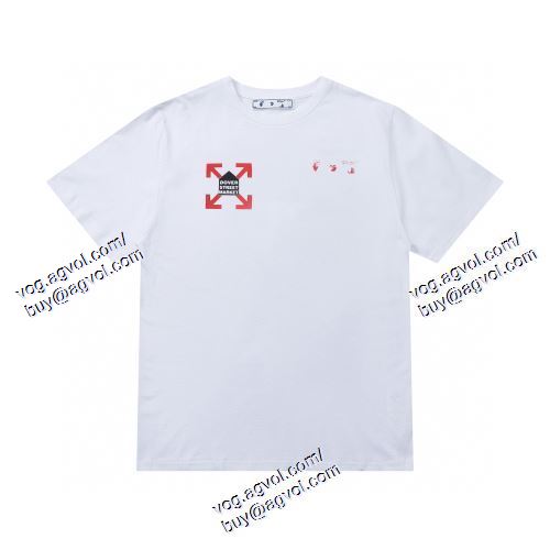  2021春夏 2色可選 希少 Off-White オフホワイト 半袖Tシャツ OFF-WHITE オフホワイトコピー