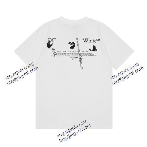  2色可選 OFF-WHITE オフホワイト偽物ブランド 半袖Tシャツ 2021春夏 Off-White オフホワイト 抜群の雰囲気が作れる!