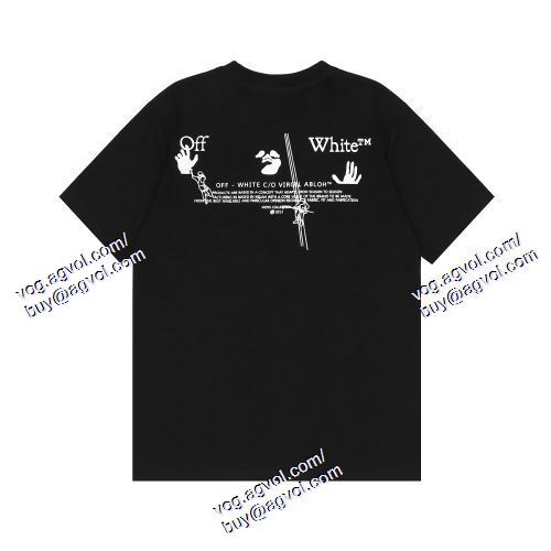  2色可選 OFF-WHITE オフホワイト偽物ブランド 半袖Tシャツ 2021春夏 Off-White オフホワイト 抜群の雰囲気が作れる!
