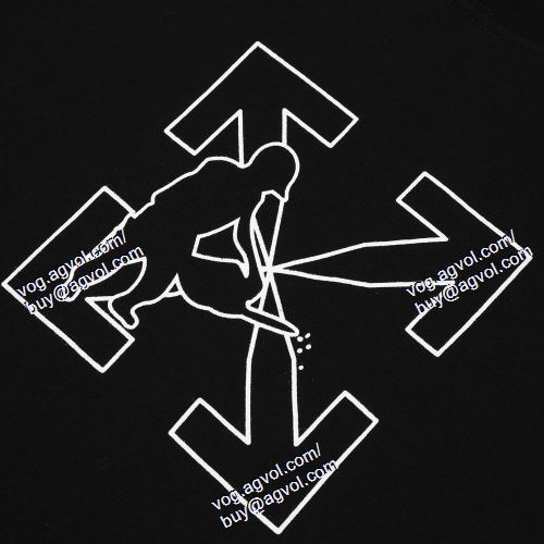  2色可選 OFF-WHITE オフホワイト偽物ブランド 半袖Tシャツ 2021春夏 Off-White オフホワイト 抜群の雰囲気が作れる!
