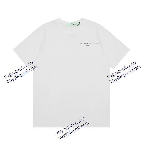  OFF-WHITE オフホワイトブランドスーパーコピー 値下げ！ 半袖Tシャツ Off-White オフホワイト 2021春夏 2色可選