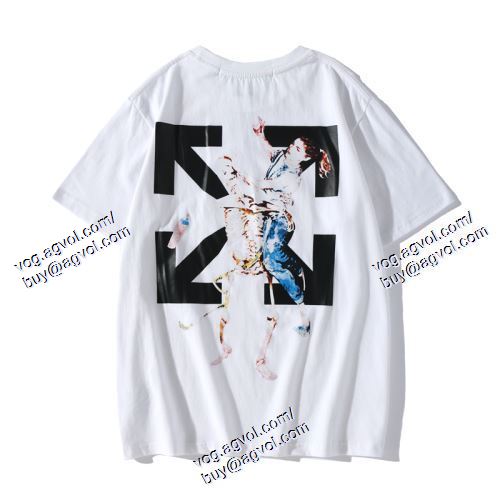  人気商品 2021春夏 Off-White オフホワイト 2色可選 半袖Tシャツ OFF-WHITE オフホワイトコピー 