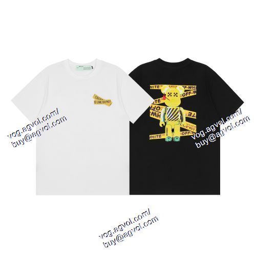  2色可選 半袖Tシャツ OFF-WHITE オフホワイトブランド 偽物 通販 SALE!今季 Off-White オフホワイト 2021春夏