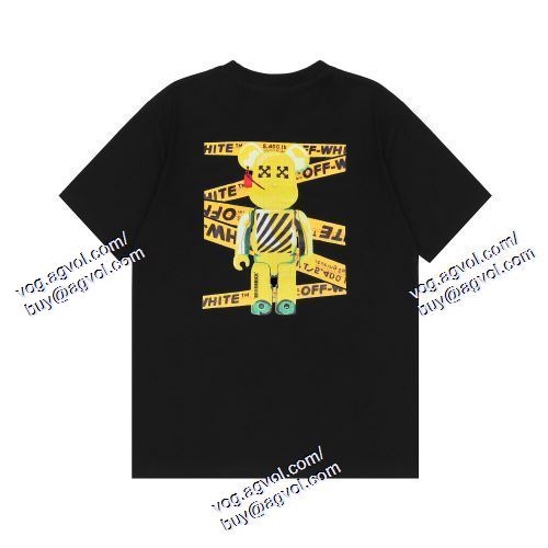  2色可選 半袖Tシャツ OFF-WHITE オフホワイトブランド 偽物 通販 SALE!今季 Off-White オフホワイト 2021春夏