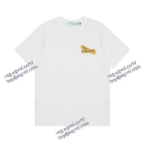  2色可選 半袖Tシャツ OFF-WHITE オフホワイトブランド 偽物 通販 SALE!今季 Off-White オフホワイト 2021春夏