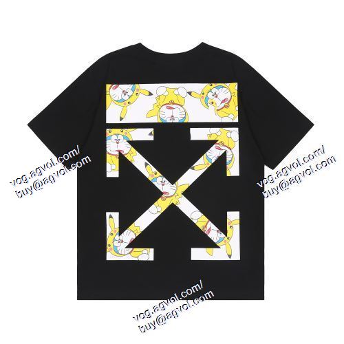  半袖Tシャツ OFF-WHITE オフホワイト偽物ブランド ～希少 2色可選 2021春夏 Off-White オフホワイト
