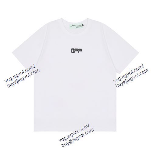  半袖Tシャツ OFF-WHITE オフホワイト偽物ブランド ～希少 2色可選 2021春夏 Off-White オフホワイト