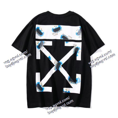  大特価 OFF-WHITE オフホワイトブランドスーパーコピー 半袖Tシャツ Off-White オフホワイト 2021春夏 2色可選