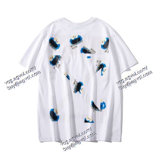  大特価 OFF-WHITE オフホワイトブランドスーパーコピー 半袖Tシャツ Off-White オフホワイト 2021春夏 2色可選