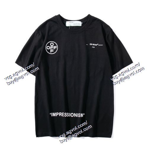  大特価 OFF-WHITE オフホワイトブランドスーパーコピー 半袖Tシャツ Off-White オフホワイト 2021春夏 2色可選