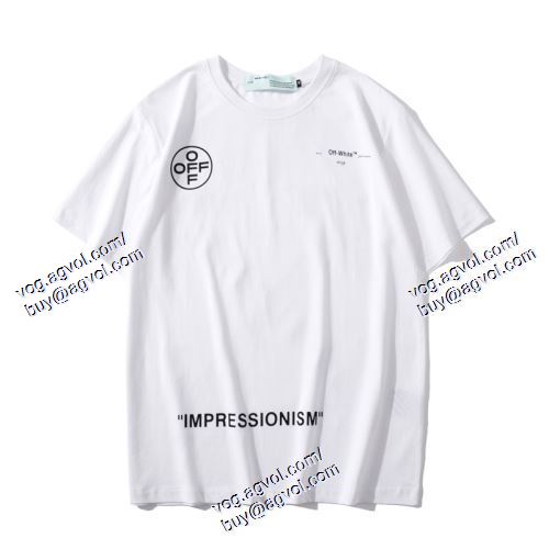  大特価 OFF-WHITE オフホワイトブランドスーパーコピー 半袖Tシャツ Off-White オフホワイト 2021春夏 2色可選
