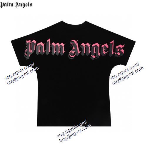  パーム・エンジェルス Palm Angels 2021春夏 Palm Angelsブランド コピー 2色可選 半袖Tシャツ 超レア  