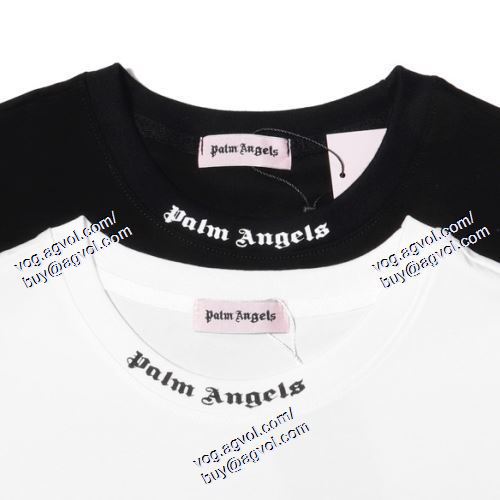  パーム・エンジェルス Palm Angels 2021春夏 Palm Angelsブランド コピー 2色可選 半袖Tシャツ 超レア  