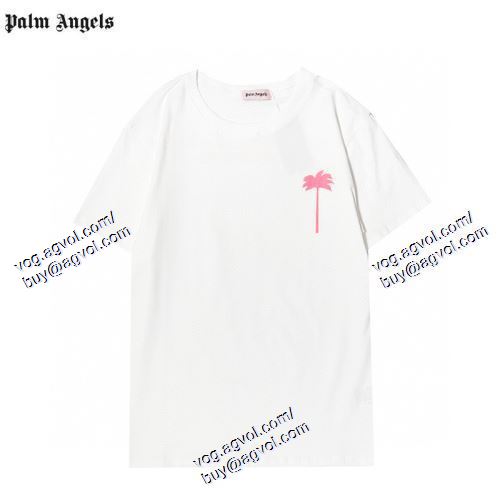  2021春夏 Palm Angelsコピー 人気が爆発  パーム・エンジェルス Palm Angels 2色可選 半袖Tシャツ