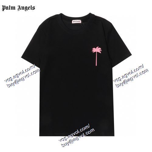 2021春夏 Palm Angelsコピー 人気が爆発  パーム・エンジェルス Palm Angels 2色可選 半袖Tシャツ