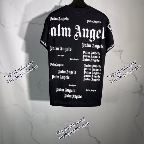  半袖Tシャツ 2色可選 パーム・エンジェルス Palm Angels 個性派 2021春夏 Palm Angelsコピー ブランド