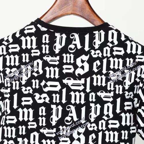  Palm Angelsブランド 偽物 通販  欧米韓流/雑誌 パーム・エンジェルス Palm Angels 2色可選 半袖Tシャツ 2021春夏