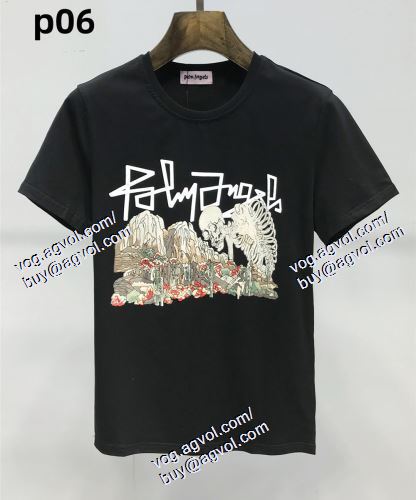  2色可選 2021春夏 半袖Tシャツ Palm Angelsスーパーコピー 激安 ◆モデル愛用◆ パーム・エンジェルス Palm Angels