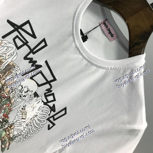  2色可選 2021春夏 半袖Tシャツ Palm Angelsスーパーコピー 激安 ◆モデル愛用◆ パーム・エンジェルス Palm Angels