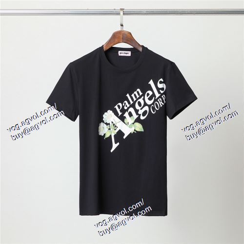  パーム・エンジェルス Palm Angels 2021春夏 半袖Tシャツ 2色可選 超人気美品◆ Palm Angelsコピーブランド