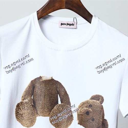  高級感演出 Palm Angels偽物ブランド 半袖Tシャツ パーム・エンジェルス Palm Angels 2021春夏 2色可選