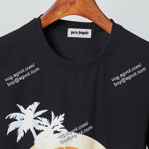  2021春夏 Palm Angelsスーパーコピー 代引 2色可選 存在感◎ パーム・エンジェルス Palm Angels 半袖Tシャツ