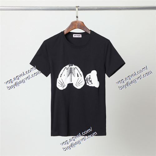  2色可選 パーム・エンジェルス Palm Angels 2021春夏 半袖Tシャツ Palm Angelsブランドスーパーコピー 一味違うケーブル編みが魅力満点