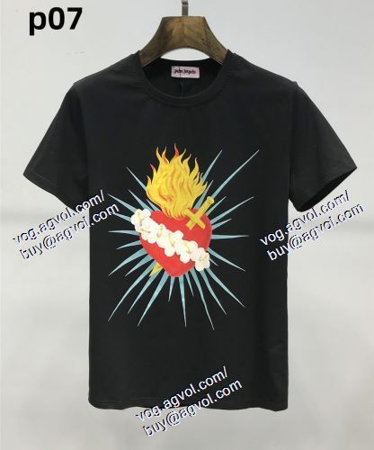  Palm Angelsブランドコピー 贈り物にも◎  半袖Tシャツ パーム・エンジェルス Palm Angels 2021春夏 2色可選