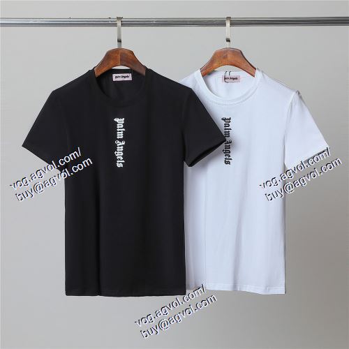  半袖Tシャツ パーム・エンジェルス Palm Angels 2色可選 2021春夏 Palm Angelsブランド コピー 高級感溢れるデザイン