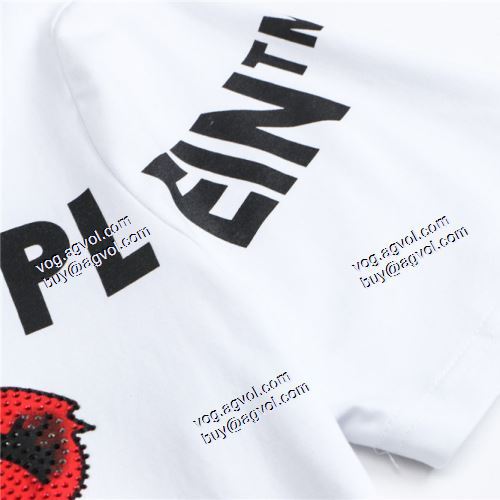  PHILIPP PLEINブランド 偽物 通販  ～希少  2色可選  フィリッププレイン PHILIPP PLEIN  半袖シャツ  2021春夏 