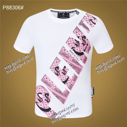 フィリッププレイン PHILIPP PLEIN 2色可選 2021春夏 半袖Tシャツ PHILIPP PLEINブランド コピー 耐久性に優れ
