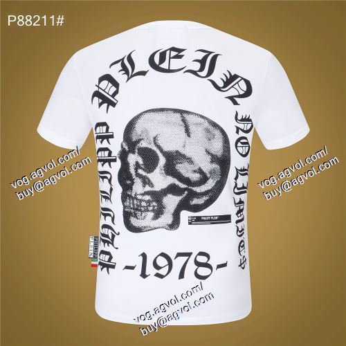 2色可選 半袖Tシャツ PHILIPP PLEINスーパーコピー 絶大な人気を誇る フィリッププレイン PHILIPP PLEIN 2021春夏
