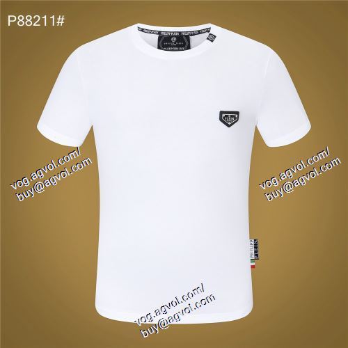  2色可選 半袖Tシャツ PHILIPP PLEINスーパーコピー 絶大な人気を誇る フィリッププレイン PHILIPP PLEIN 2021春夏