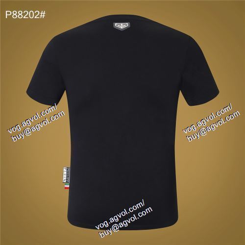  フィリッププレイン PHILIPP 半袖Tシャツ 2色可選 PLEIN PHILIPP PLEINコピー ブランド 注目のアイテム 2021春夏